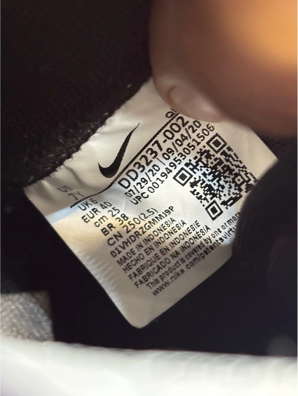 Nike blazzer mid 77 suded in black white